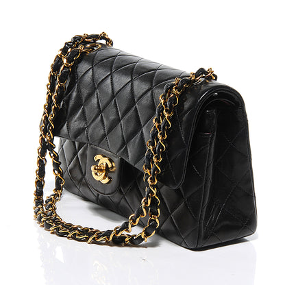 Chanel Lambskin Small Double Flap Black 3 of 9