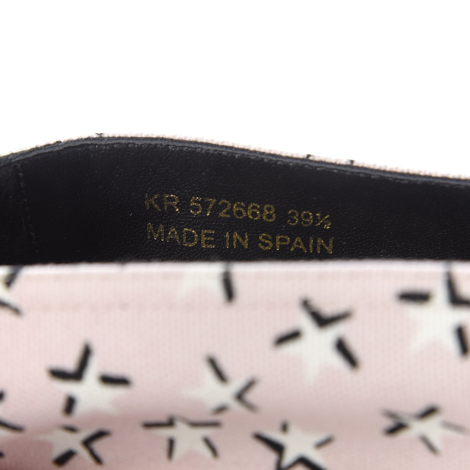 Saint Laurent Canvas Star Fun Espadrilles 39.5 Pink 9 of 10