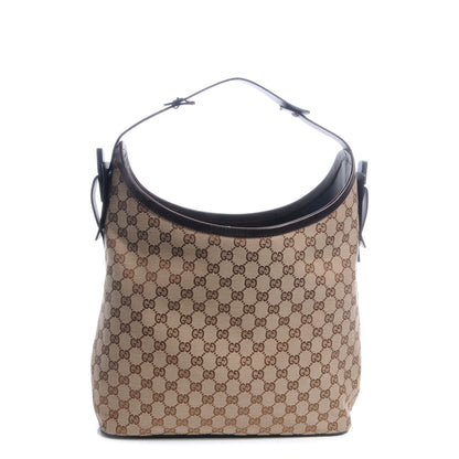 Gucci Monogram Large Shoulder Bag Ebony 1 of 8