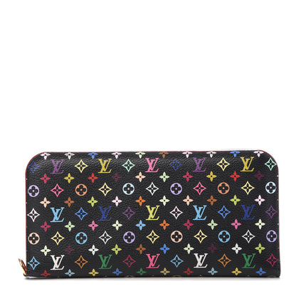 Louis Vuitton Monogram Multicolor Insolite Wallet Black Grenade 1 of 6