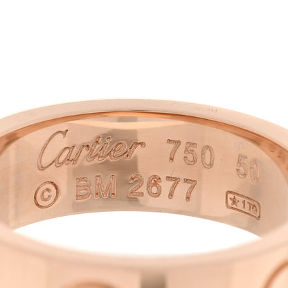 Cartier 18K Pink Gold 5.5mm LOVE Ring 50 5.25 4 of 4
