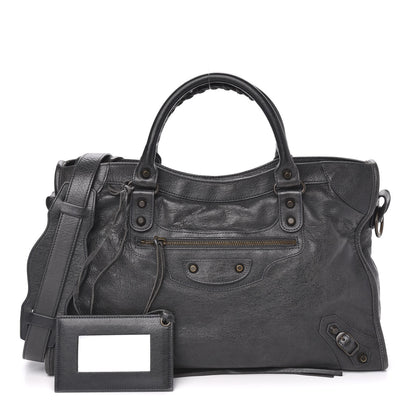 Balenciaga Agneau Classic Hardware City Anthracite 1 of 9