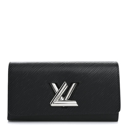 Louis Vuitton Epi Twist Wallet Black 1 of 7