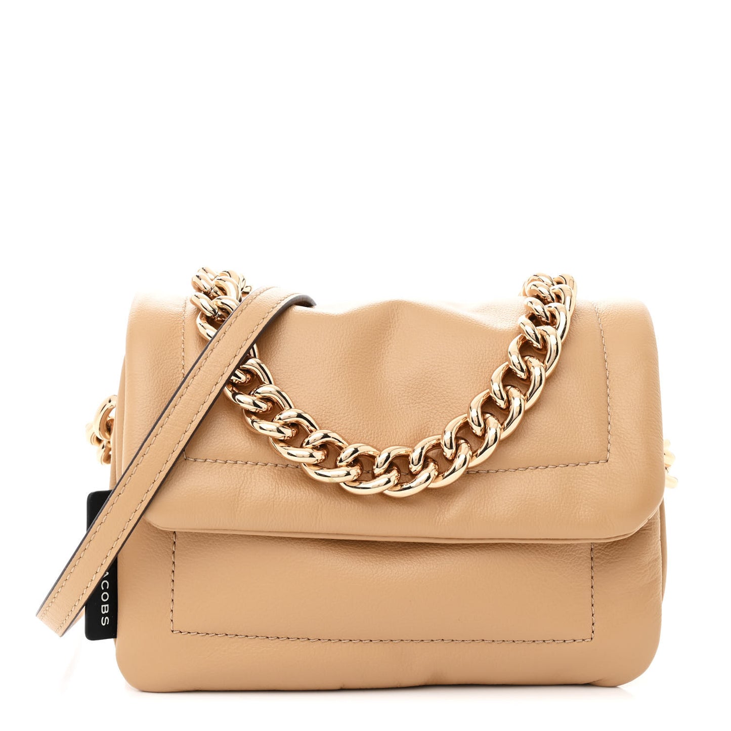 Lambskin The Mini Pillow Bag Iced Coffee