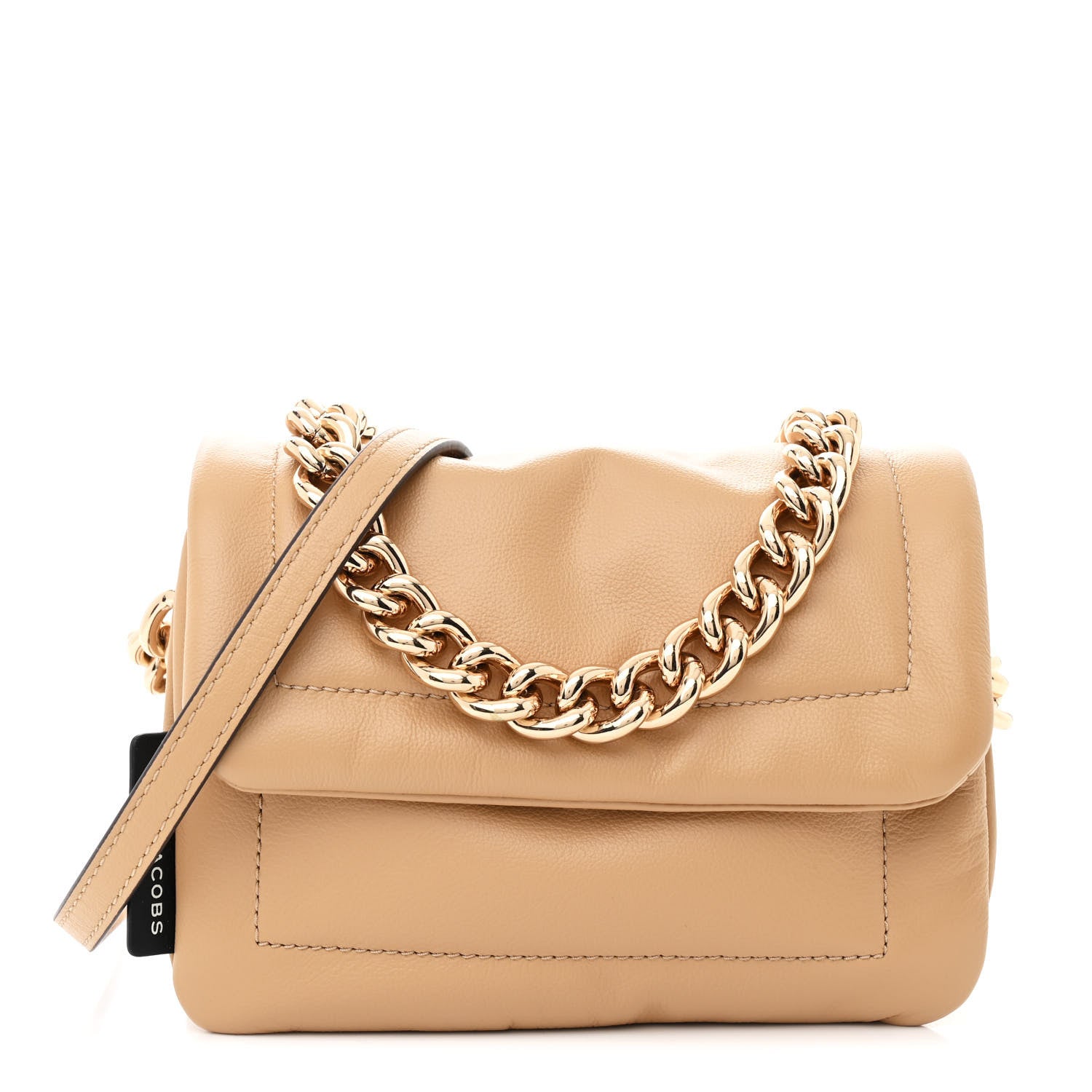 Marc Jacobs Lambskin The Mini Pillow Bag Iced Coffee 1 of 10