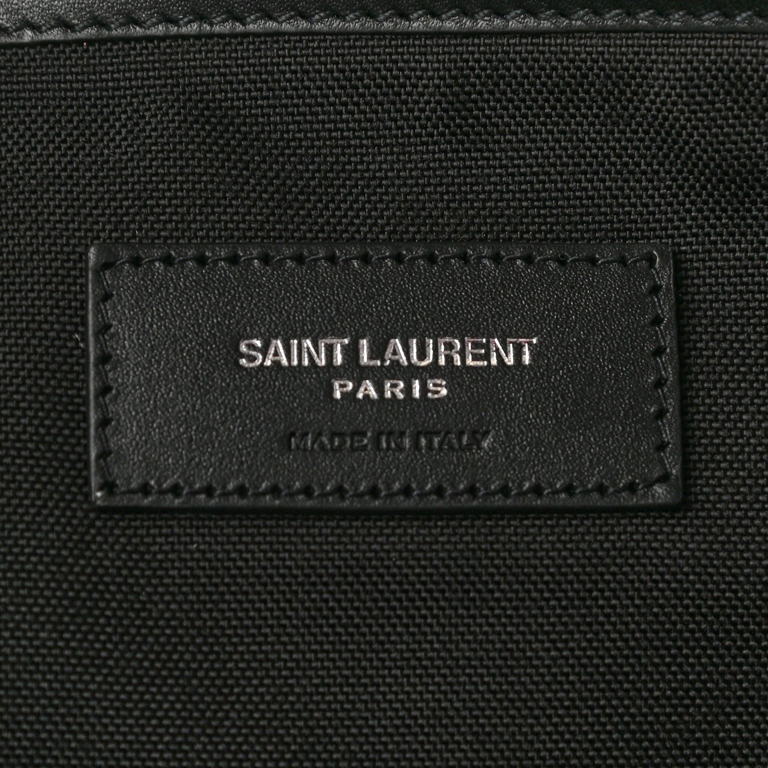 Saint Laurent Canvas Zebra Print City Backpack Pink Black 7 of 10