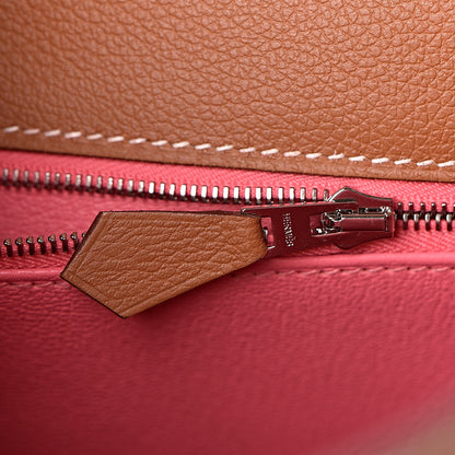 Hermes Evercolor Verso Kelly Retourne 32 Gold Rose Azalee 32 of 41