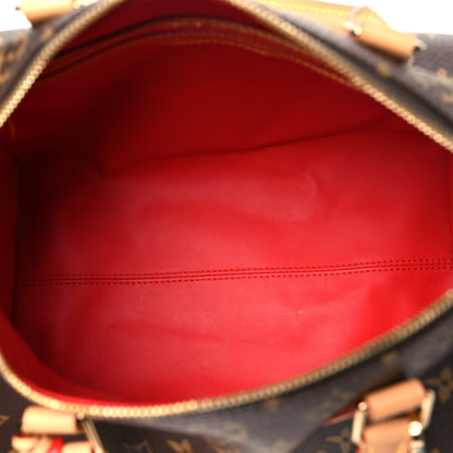 Louis Vuitton Monogram Speedy Soft 30 Crafty Red 5 of 9