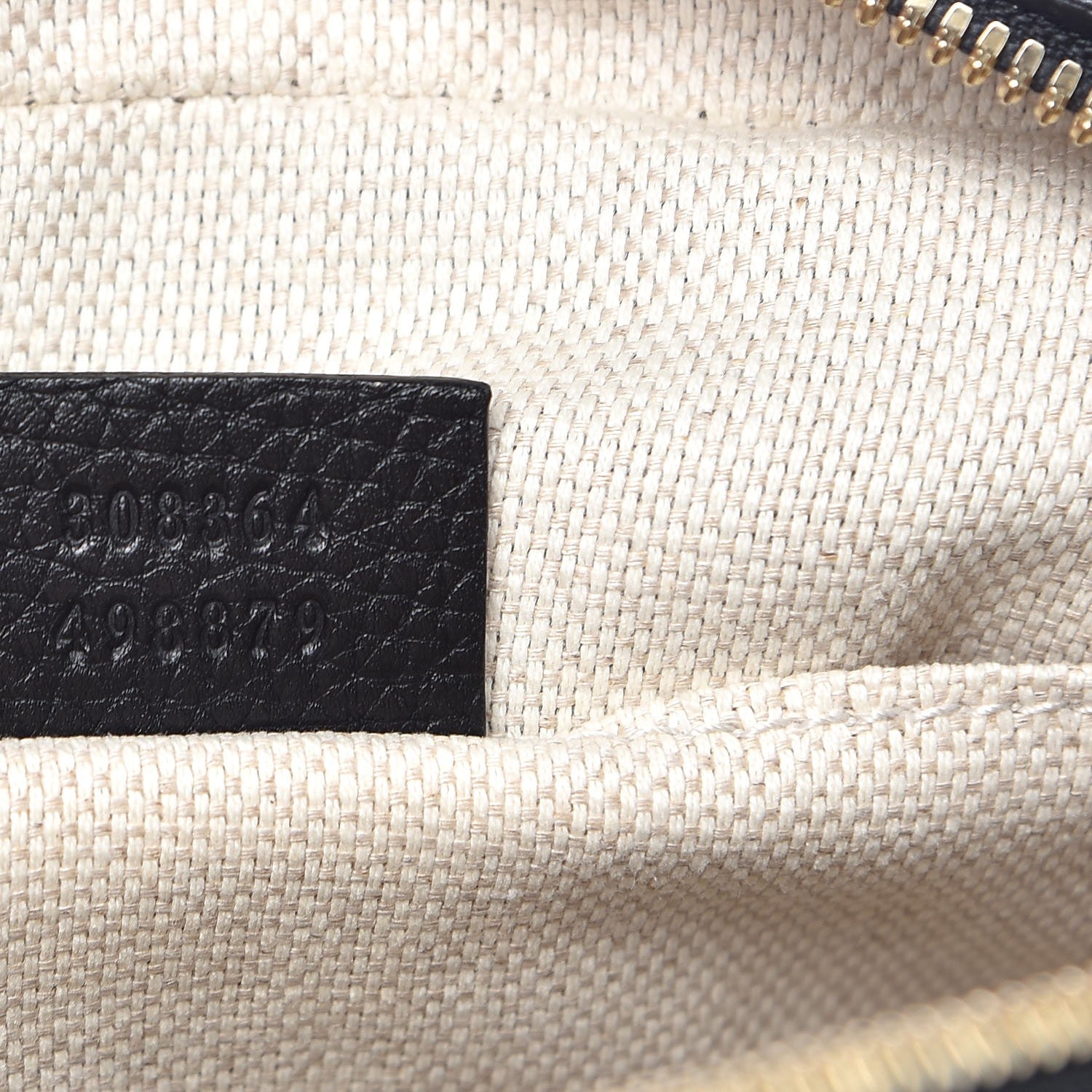 Gucci Pebbled Calfskin Small Soho Disco Bag Black 7 of 7