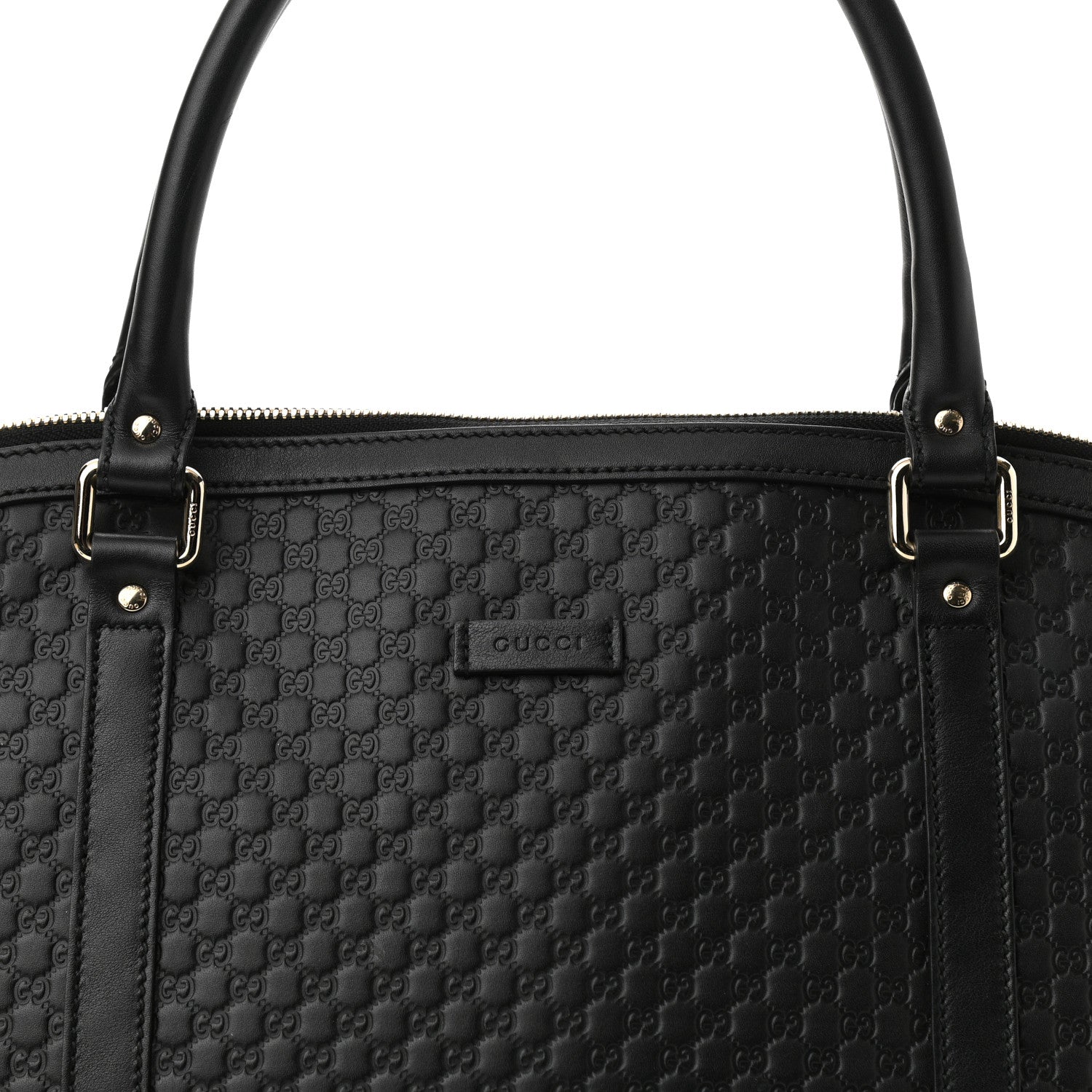 Gucci Soft Microguccissima Large Dome Satchel Black 8 of 11