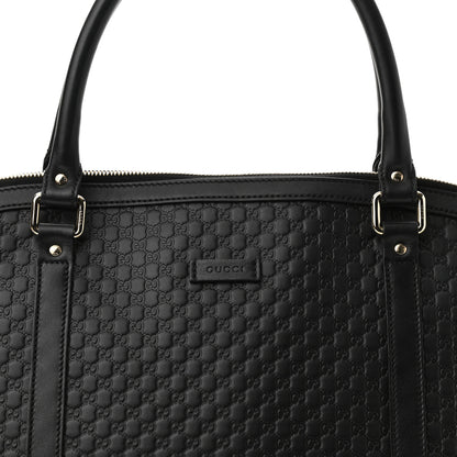 Gucci Soft Microguccissima Large Dome Satchel Black 8 of 11