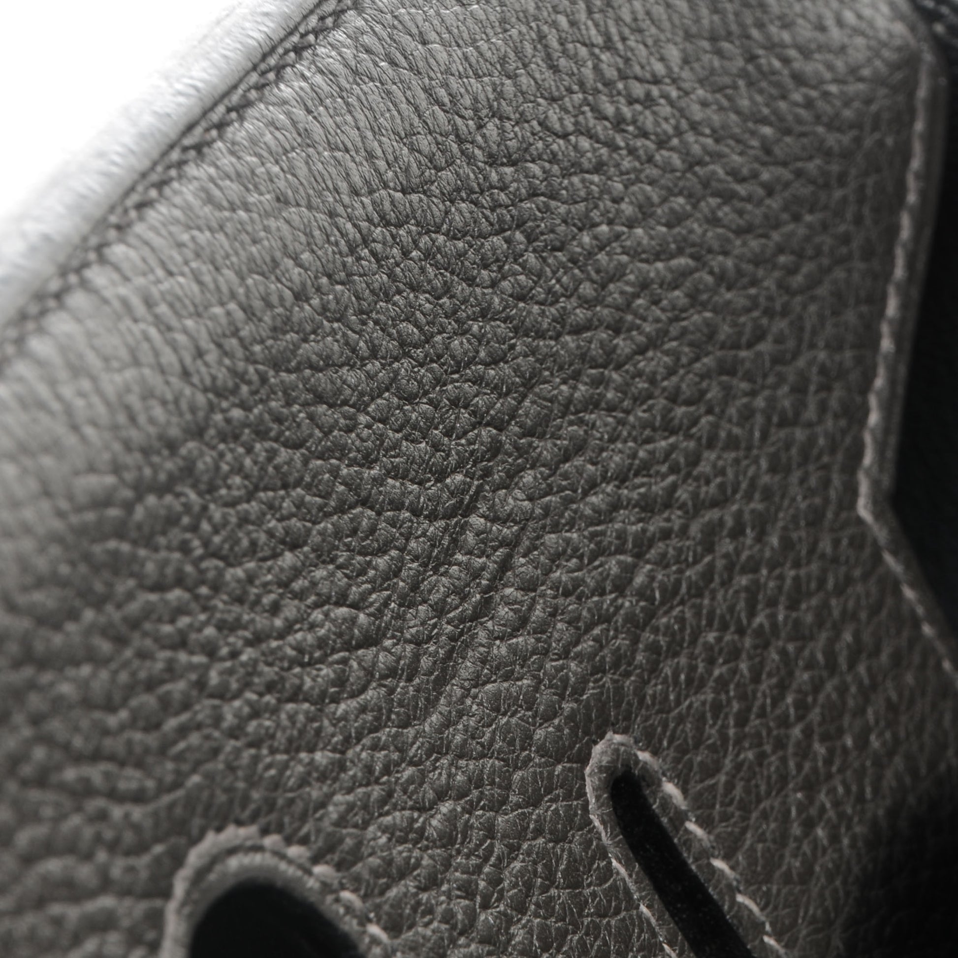 Hermes Taurillon Clemence Birkin 35 Graphite 9 of 10