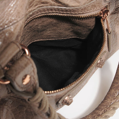 Balenciaga Agneau Giant 12 Rose Gold Hardware City Gris Poivre 10 of 11