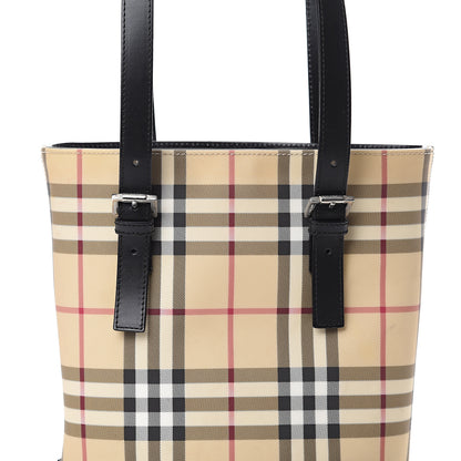 Burberry House Check Bucket Bag Black 8 of 15