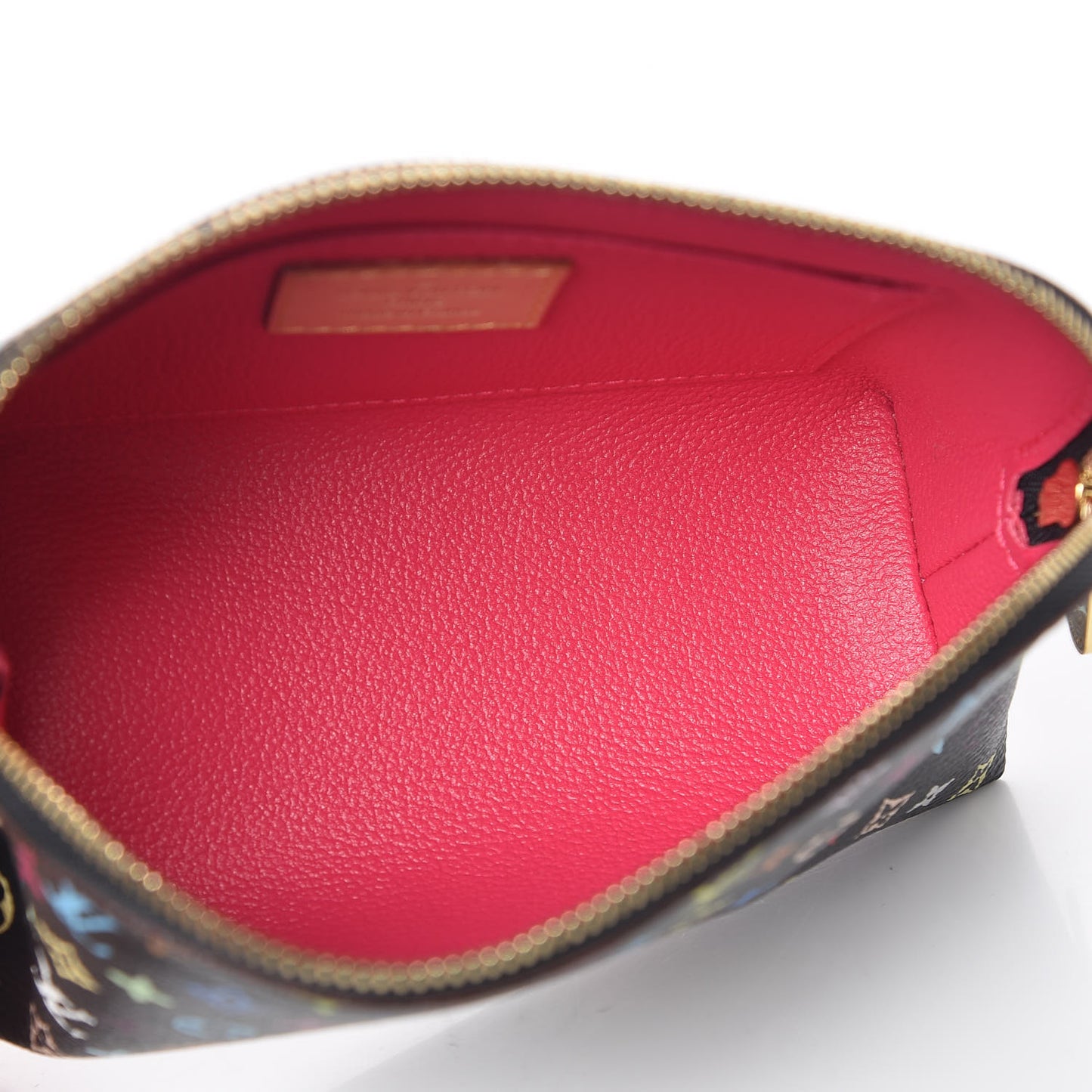 Monogram Multicolor Cosmetic Pouch Black Grenade