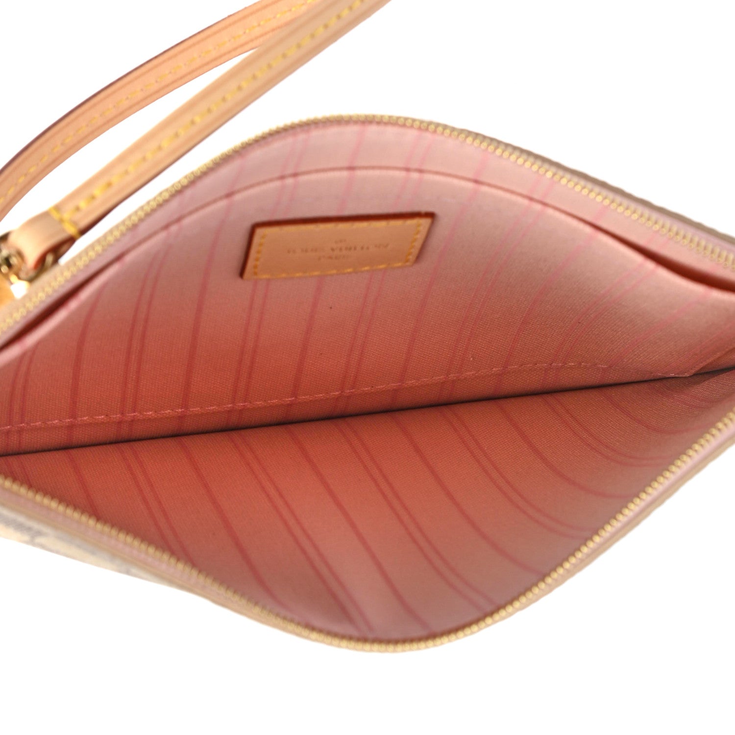 Louis Vuitton Damier Azur Neverfull MM GM Pochette Rose Ballerine 5 of 6