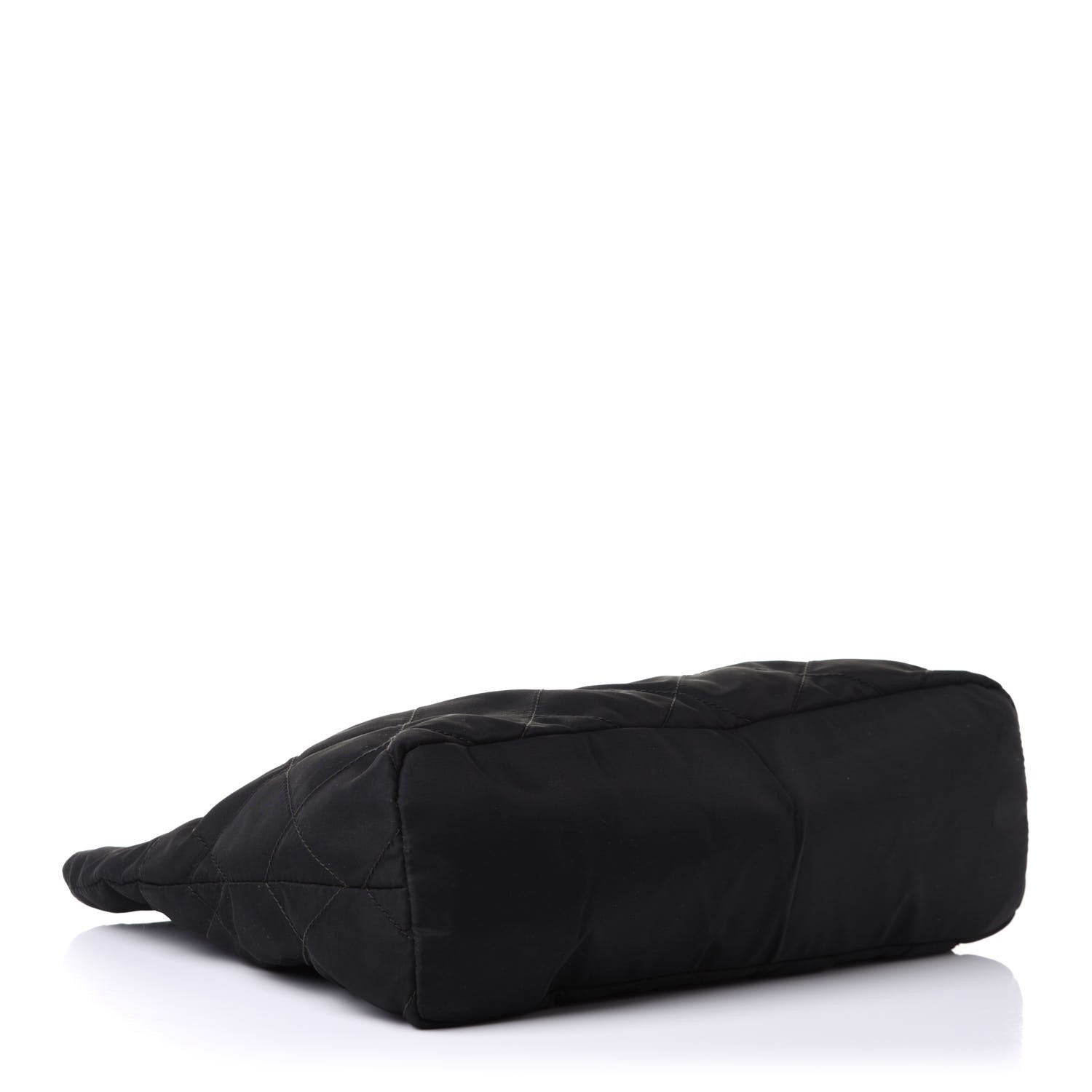 Prada Nylon Tessuto Quilted Shoulder Bag Black 5 of 13