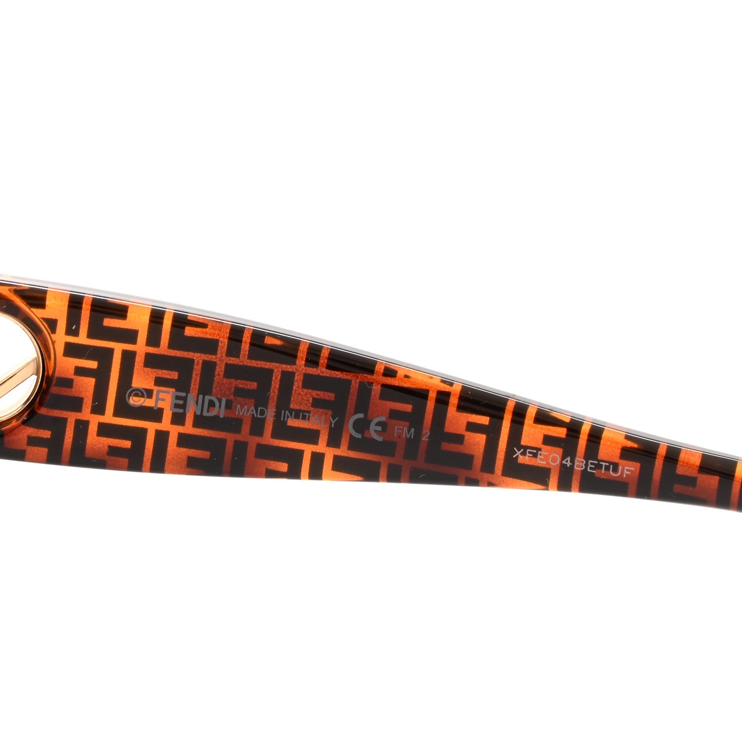 Fendi Acetate F is Fendi FF Sunglasses 0359/S Tortoise Camouflage 7 of 7