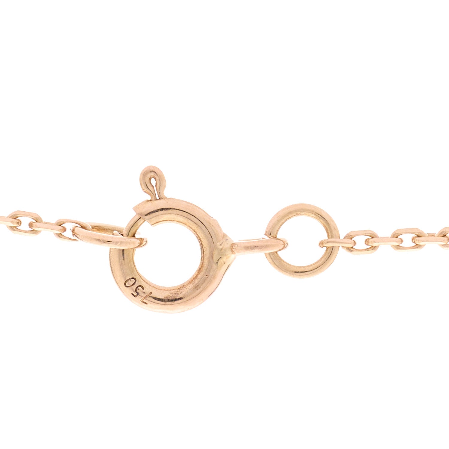Louis Vuitton 18K Pink Gold Diamond Pink Mother of Pearl Color Blossom BB Star Pendant Necklace 5 of 5