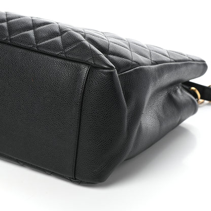 Chanel Caviar Quilted Grand Shopping Tote GST Black 13 of 13
