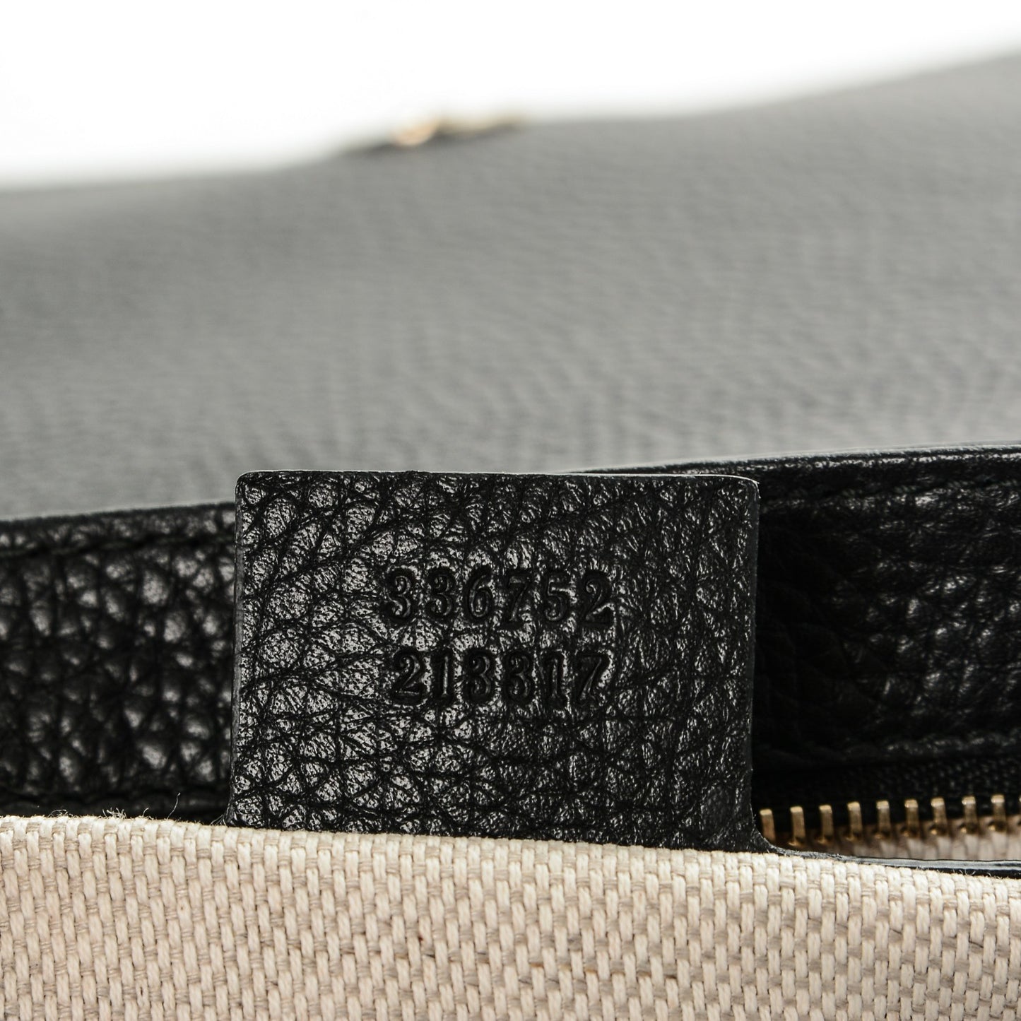 Pebbled Calfskin Medium Soho Flap Crossbody Black