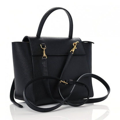 Celine Grained Calfskin Nano Belt Bag Black 3 of 11