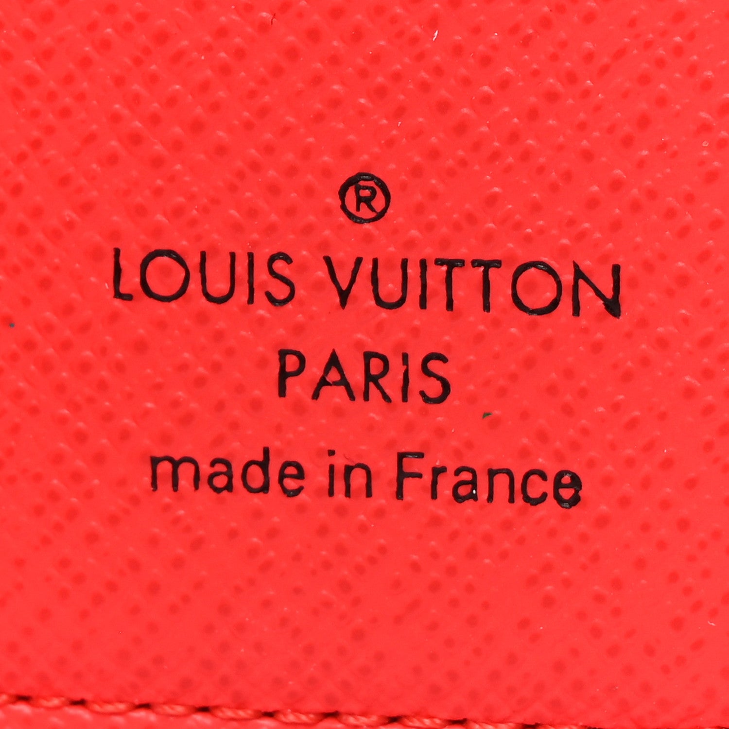 Louis Vuitton Taigarama Pocket Organizer NM Fire Red 6 of 7