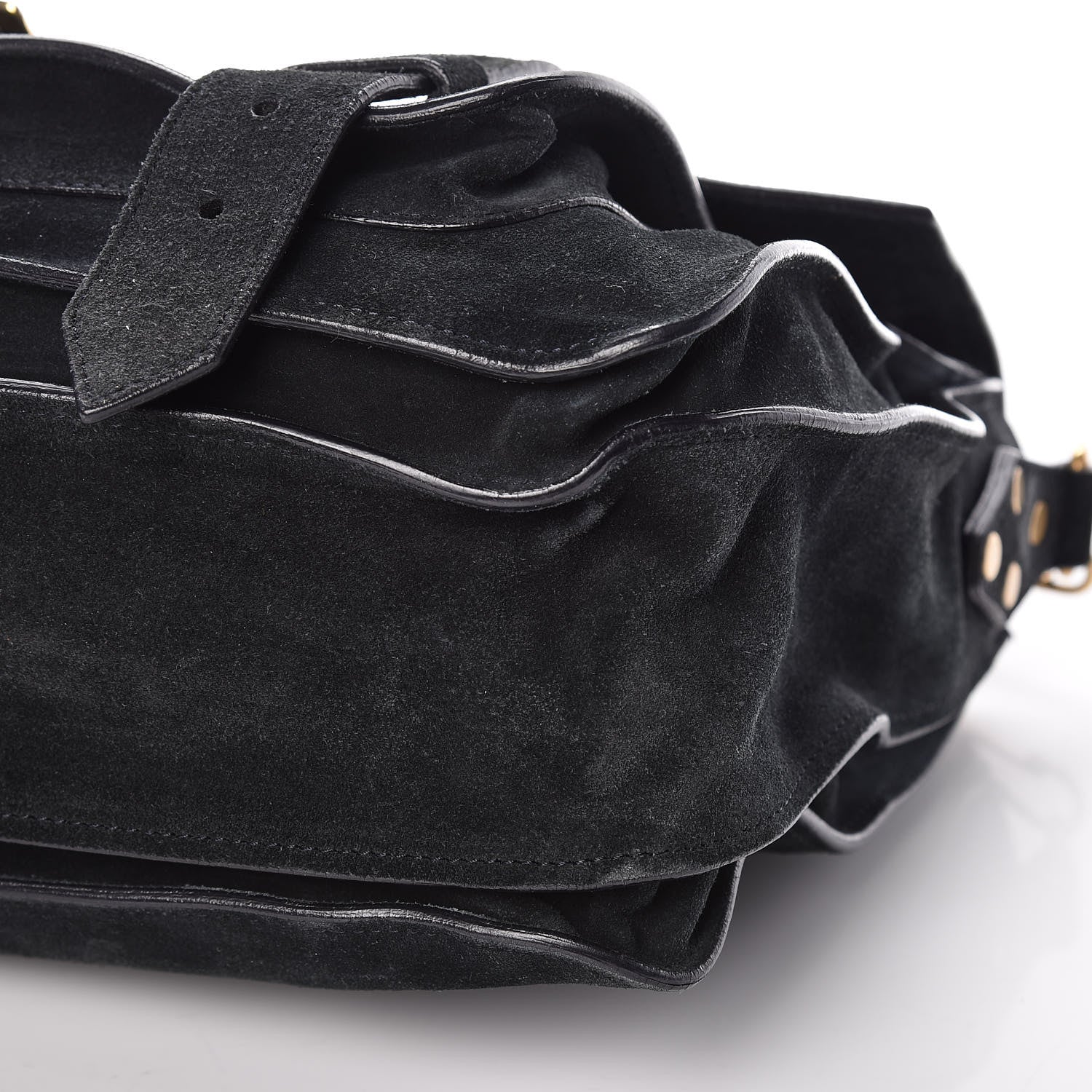 Proenza Schouler Suede Medium PS1 Satchel Navy 21 of 25
