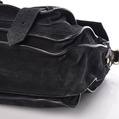 Proenza Schouler Suede Medium PS1 Satchel Navy 21 of 25