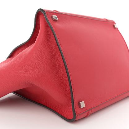 Celine Grained Baby Calfskin Medium Phantom Luggage Vermillion 9 of 11