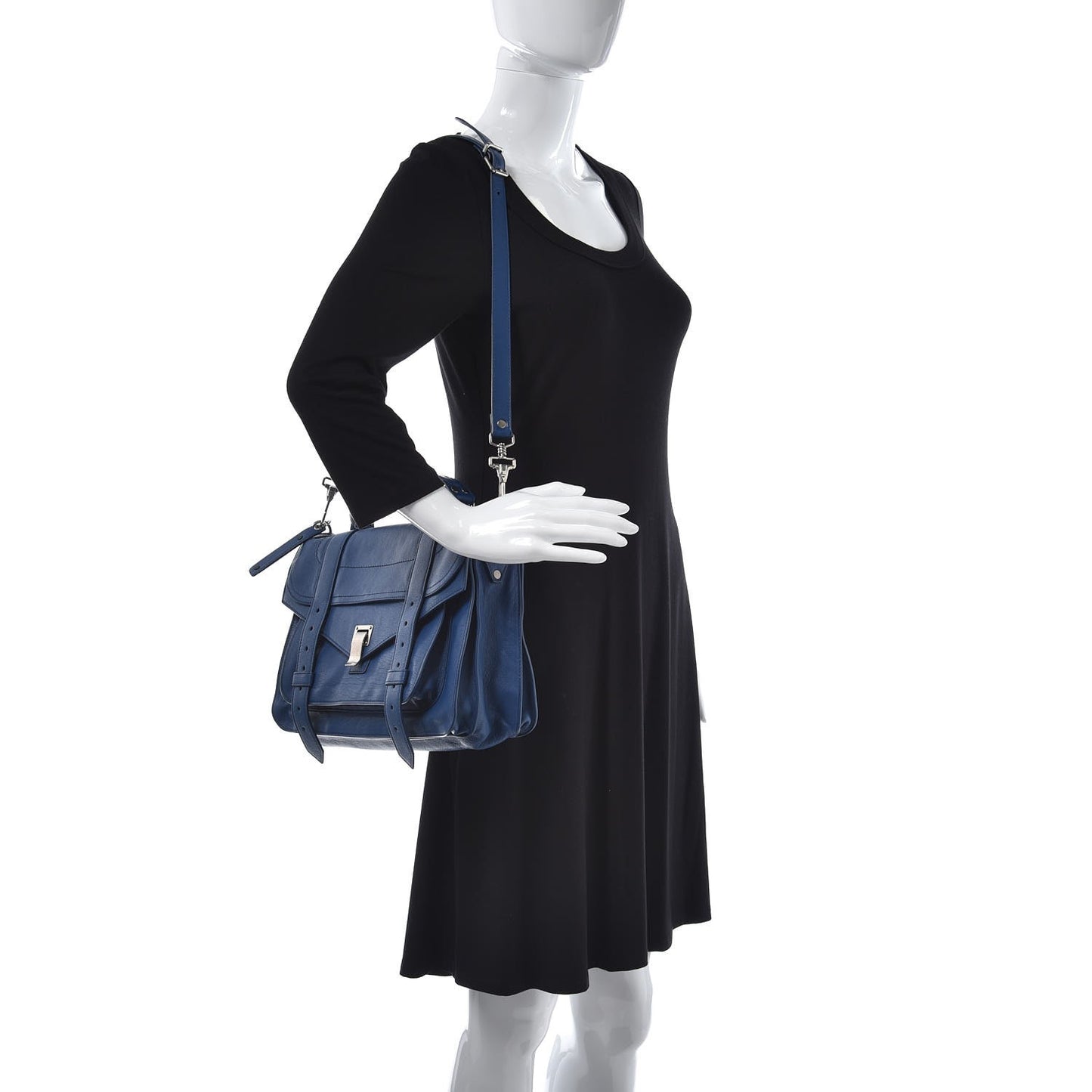 Lambskin Medium PS1 Satchel Peacock