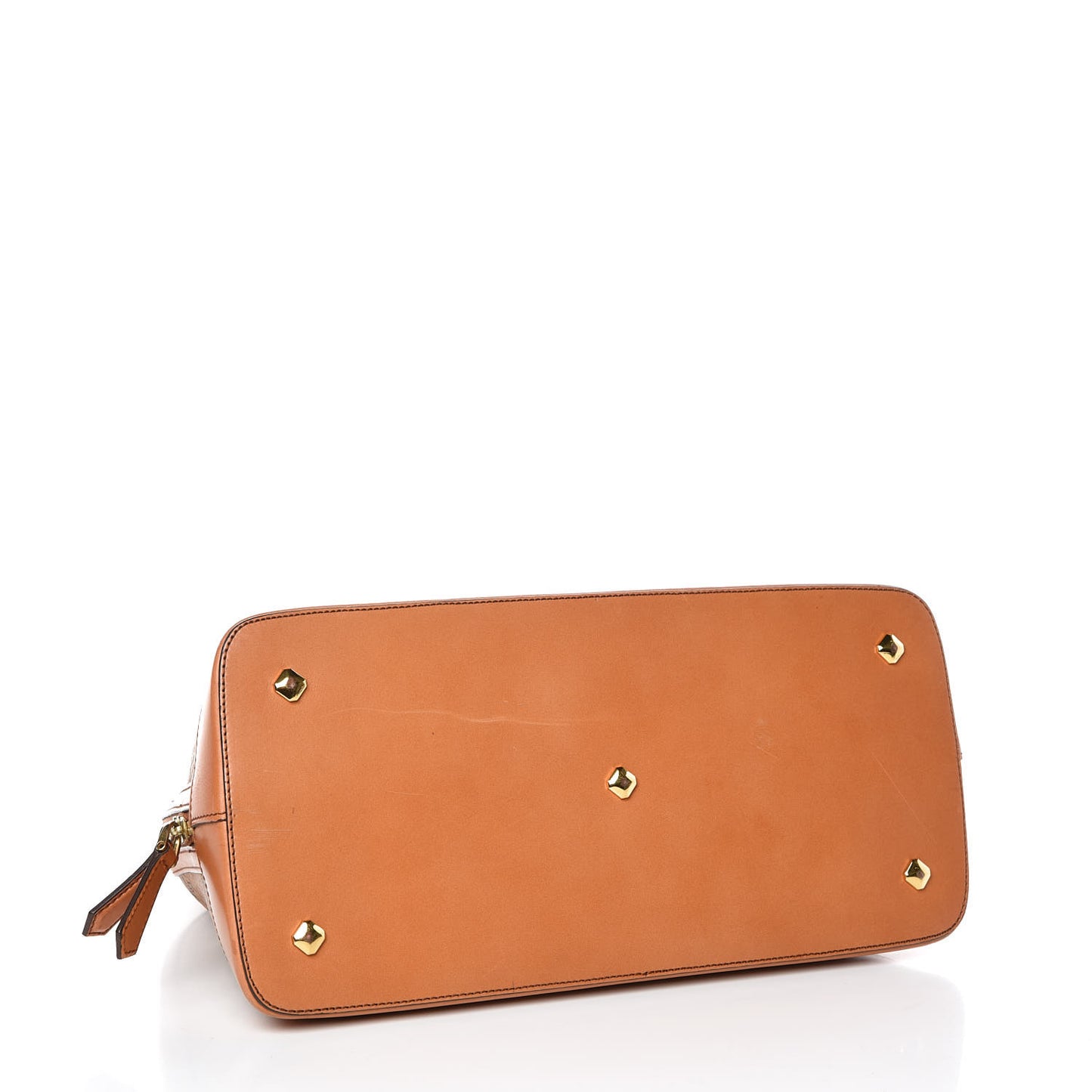 Visetos Heritage Bowler Bag Cognac