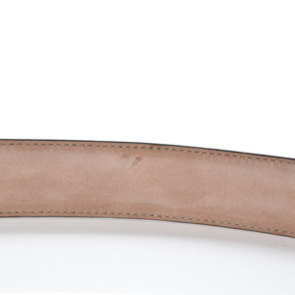 Gucci Calfskin Interlocking G Belt 100 40 Dark Brown 9 of 10