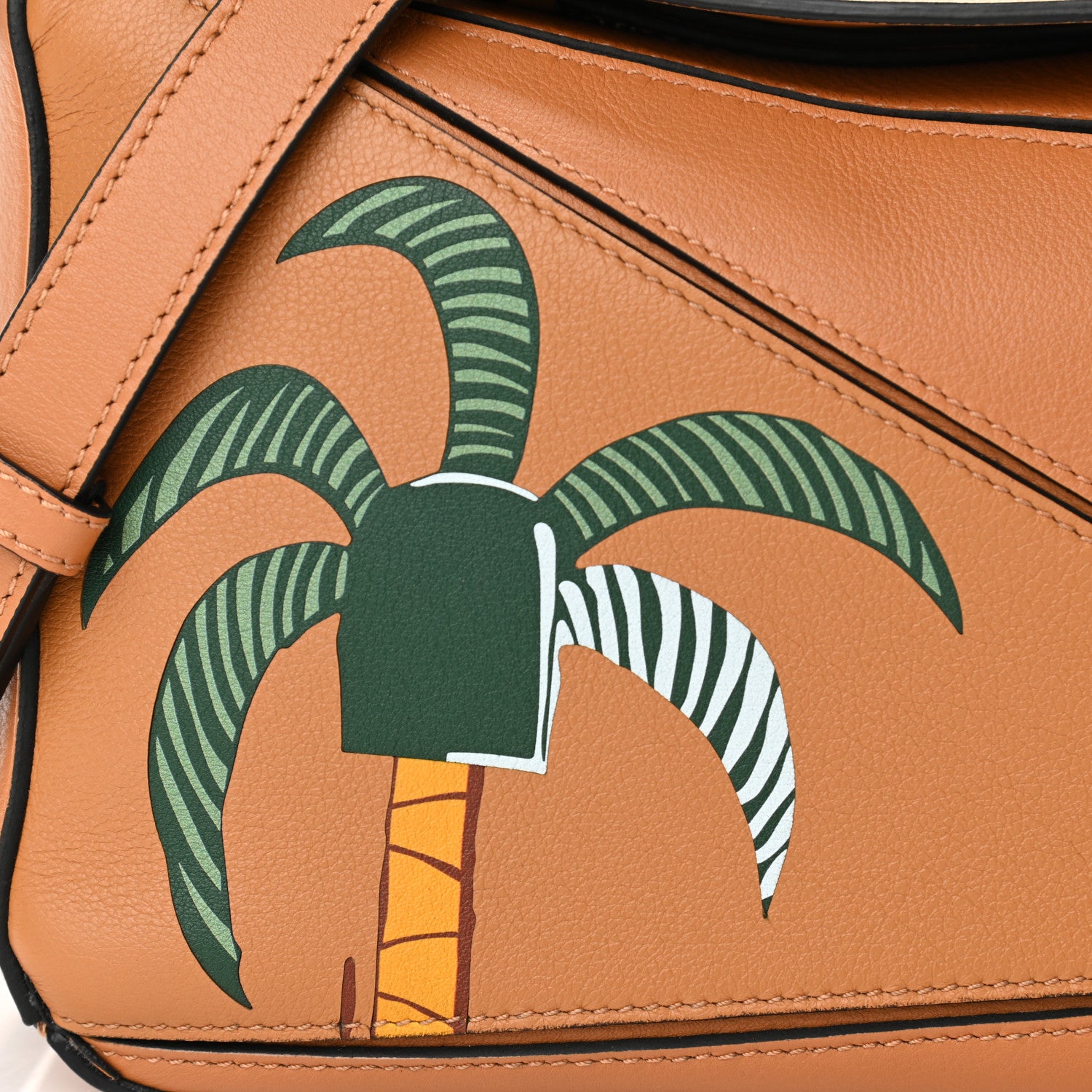 Loewe X KEN PRICE Calfskin Small La Palme Puzzle Bag 9 of 9
