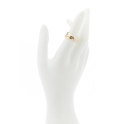 Cartier 18K Pink Yellow White Gold Classic Les Must De Cartier Trinity Ring 52 6 3 of 10