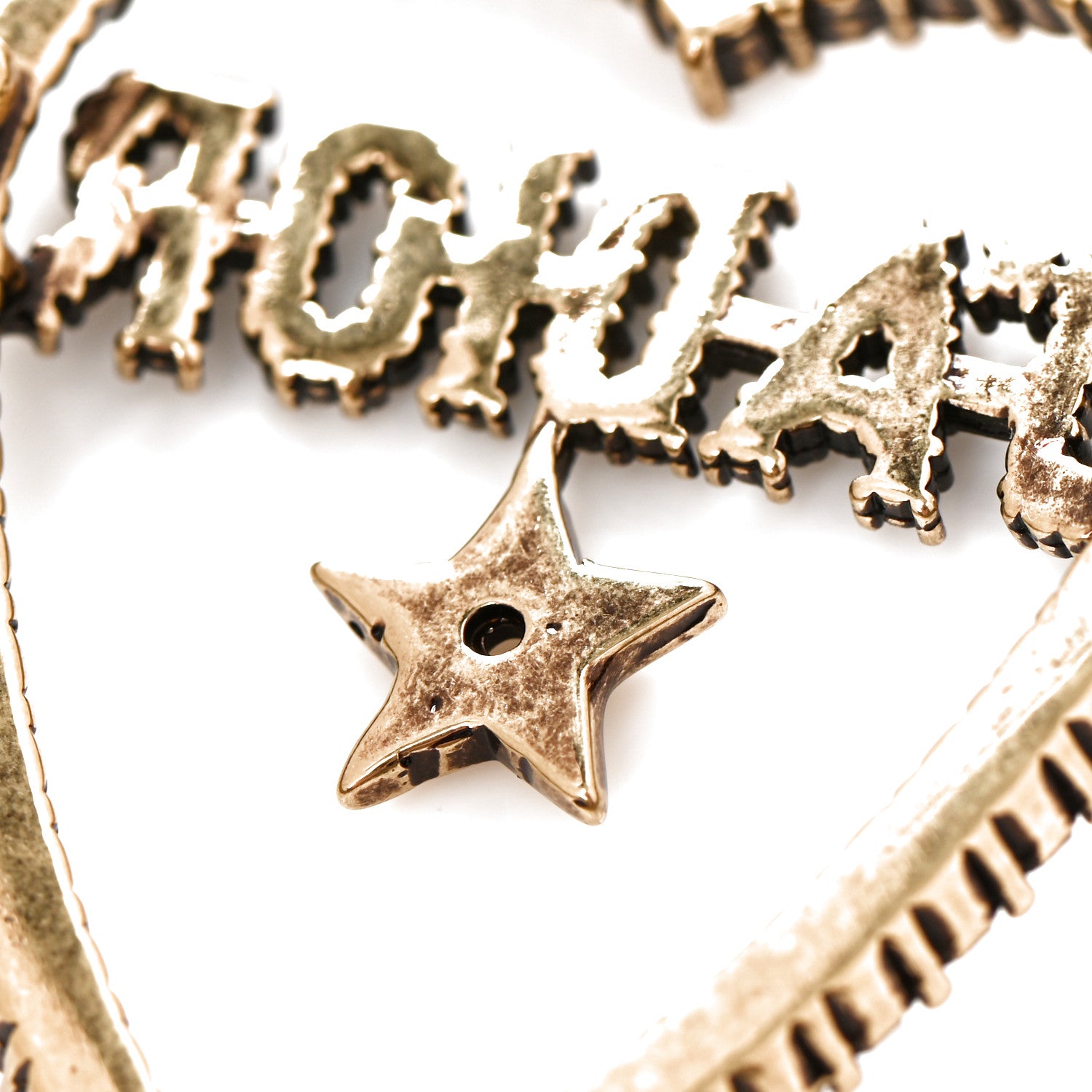 Christian Dior Crystal Heart J'Adior Barrette 3 of 4