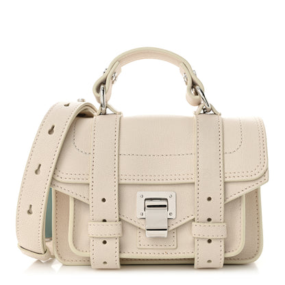 Proenza Schouler Lambskin Micro PS1 Clay 1 of 10