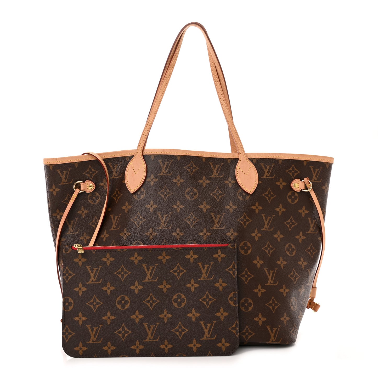 Monogram Neo Neverfull MM Cherry