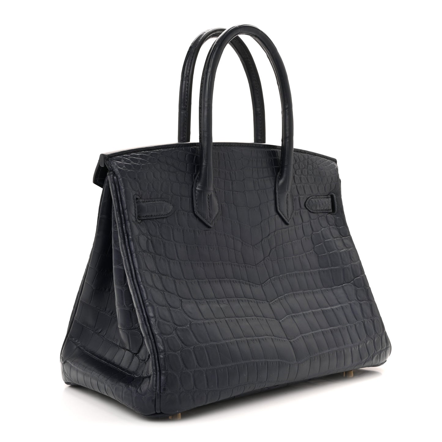 Matte Niloticus Crocodile Birkin 30 Bleu Indigo
