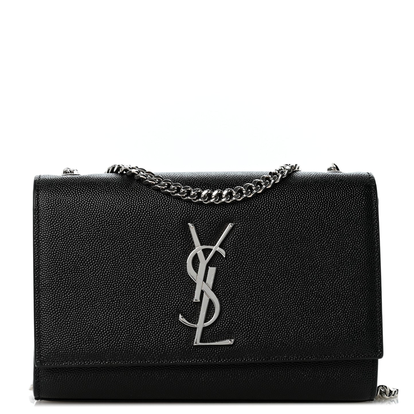 Grain De Poudre Small Monogram Kate Satchel Black