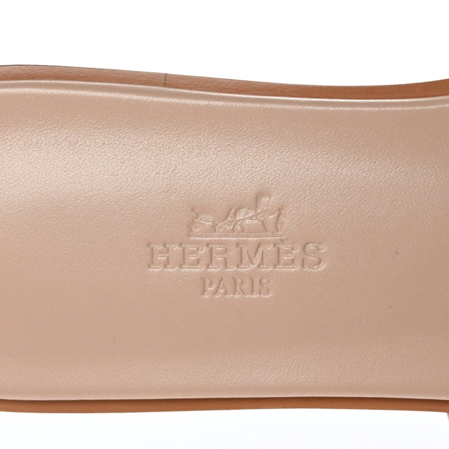 Box Calfskin Oran Sandals 36 Bois De Santal