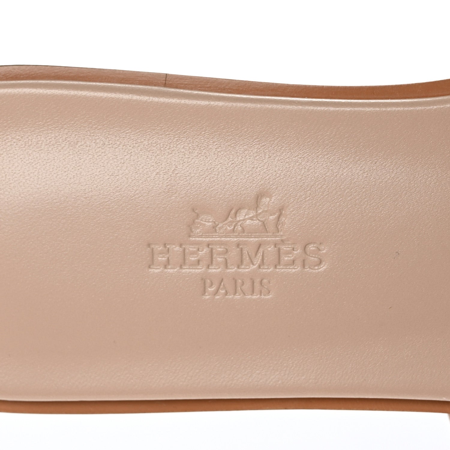 Hermes Box Calfskin Oran Sandals 36 Bois De Santal 7 of 9