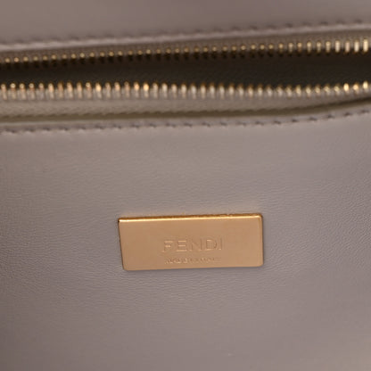 Fendi Vitello Tahiti Nappa Medium Peekaboo Iconic Essentially Satchel Notturno Grigio Polvere Nebula 6 of 8
