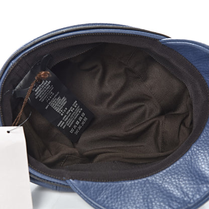 Gucci Calfskin Cellarius Hat S Washed Indigo 7 of 7