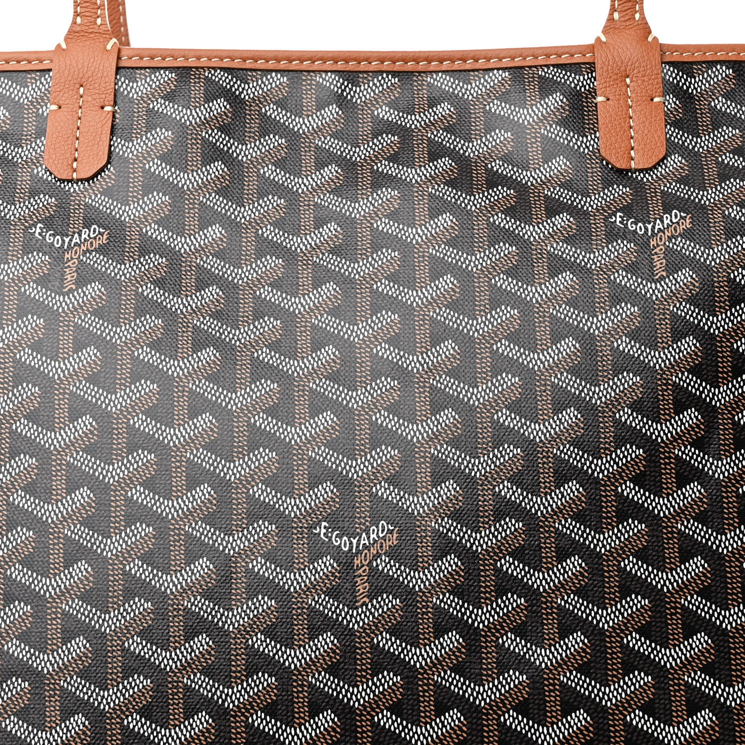 Goyard Goyardine Artois MM Black Gold 8 of 10
