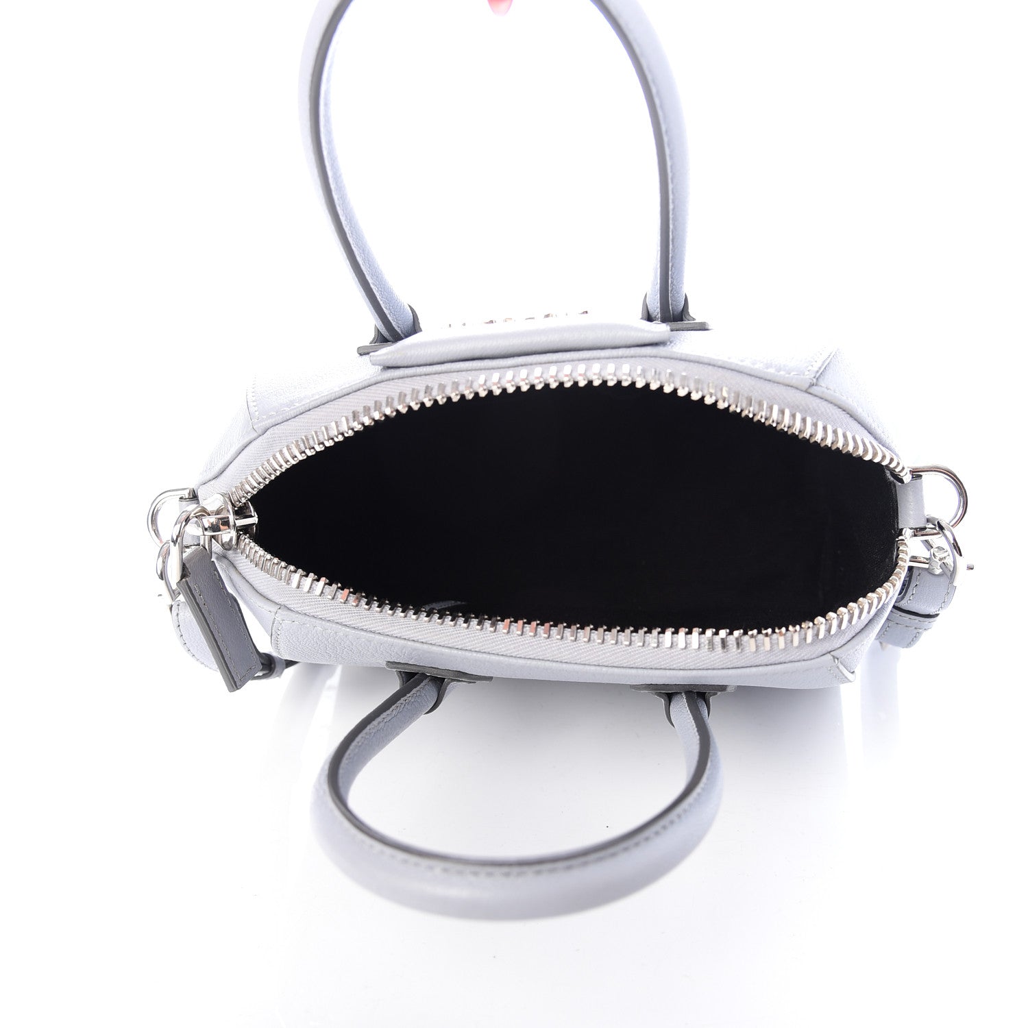 Givenchy Sugar Goatskin Mini Antigona Baby Blue 5 of 9