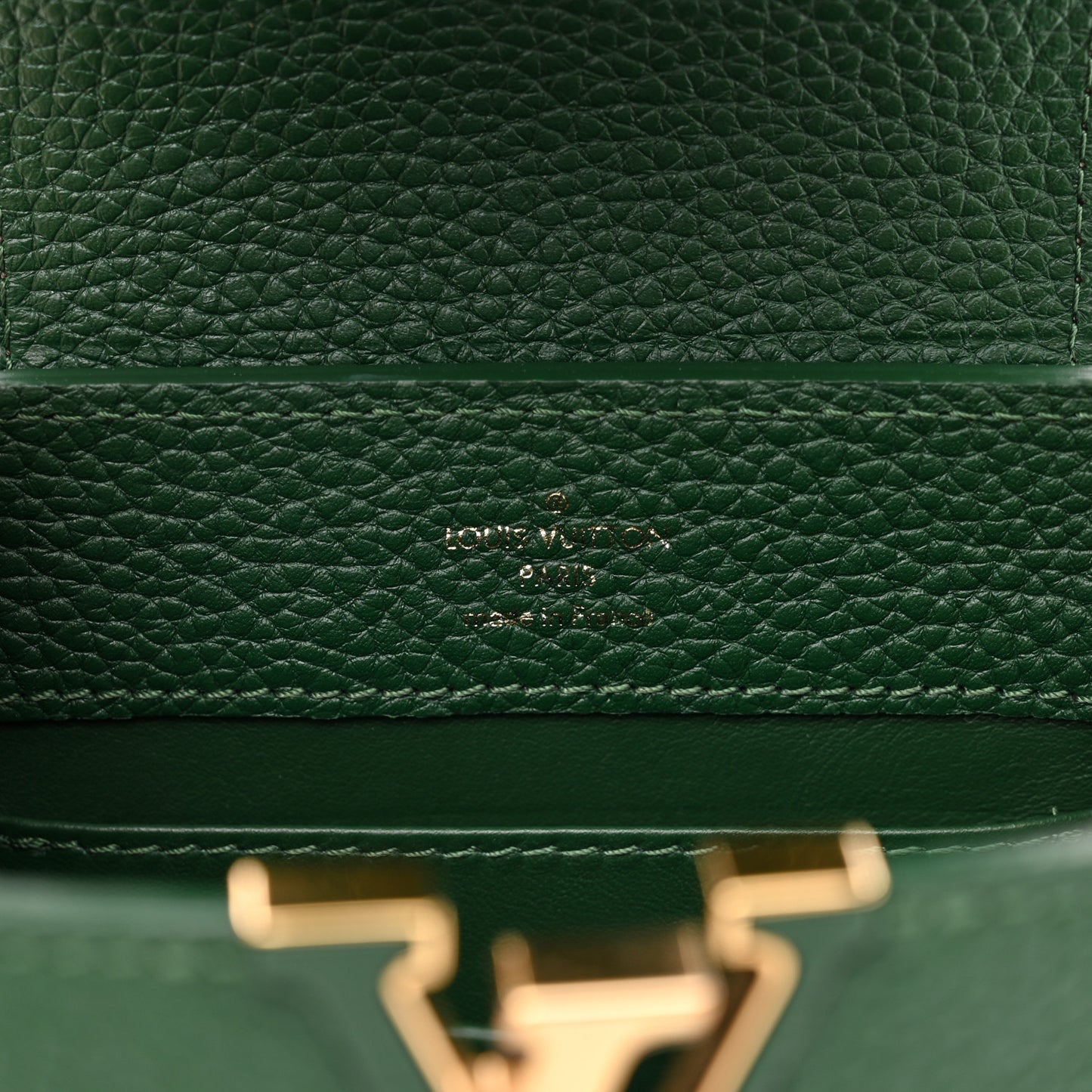 Taurillon Ayers Mini Capucines Emeraude