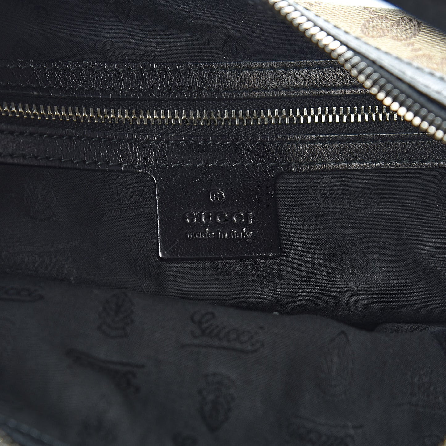 Monogram Large GG Twins Hobo Black