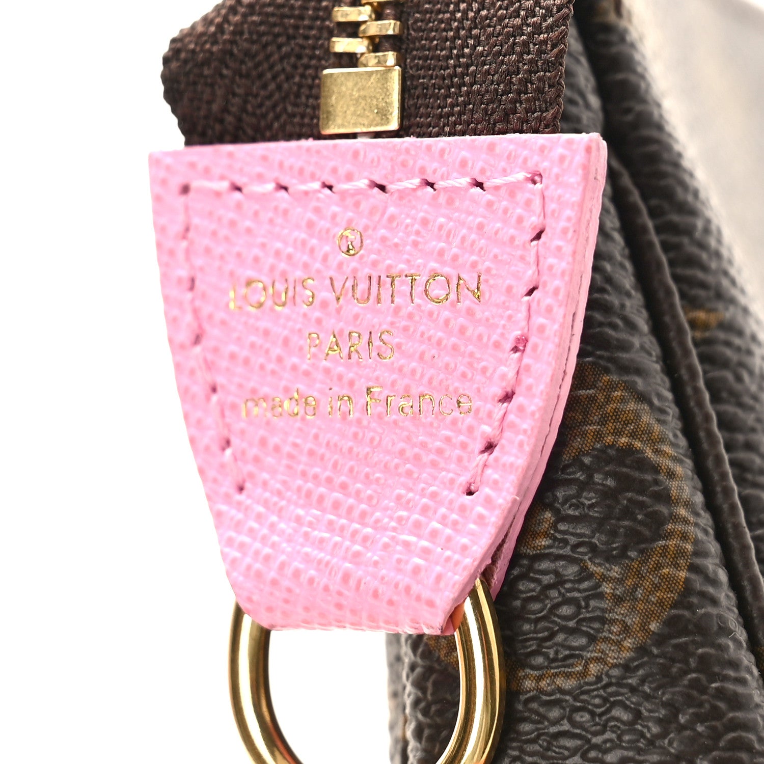 Louis Vuitton Monogram 2022 Christmas Animation Paris Mini Pochette Accessories Pink 12 of 17