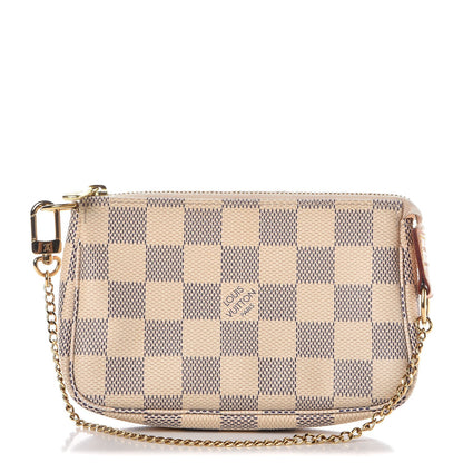 Louis Vuitton Damier Azur Mini Pochette Accessories 1 of 8